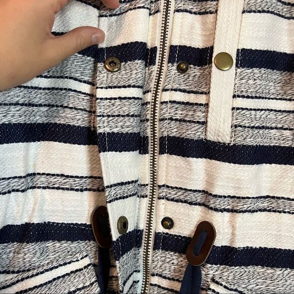 NWT! Loft navy & offwhite coat - Picture 7 of 16